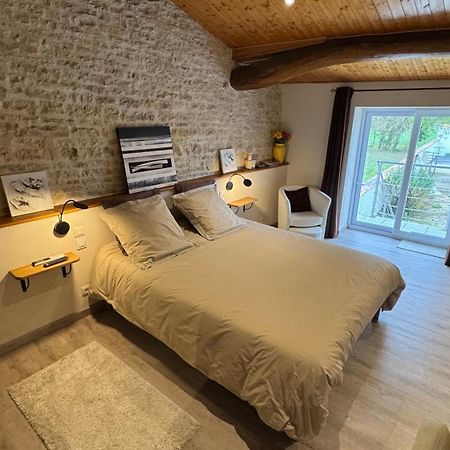 Chambres D'Hotes Les Rozieres Le Bourdet Bagian luar foto