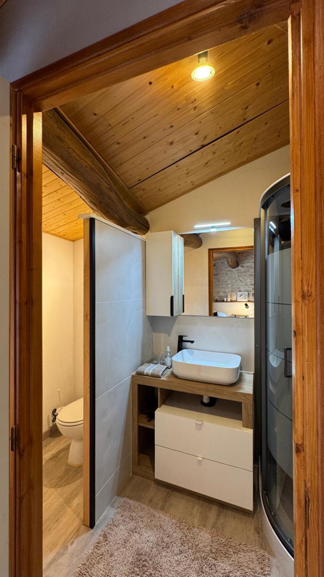 Chambres D'Hotes Les Rozieres Le Bourdet Bagian luar foto